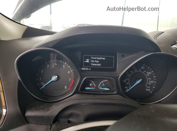 1FMCU0JDXHUC72364 2017 FORD ESCAPE Black Սարքավորումների վահանակի տեսք
