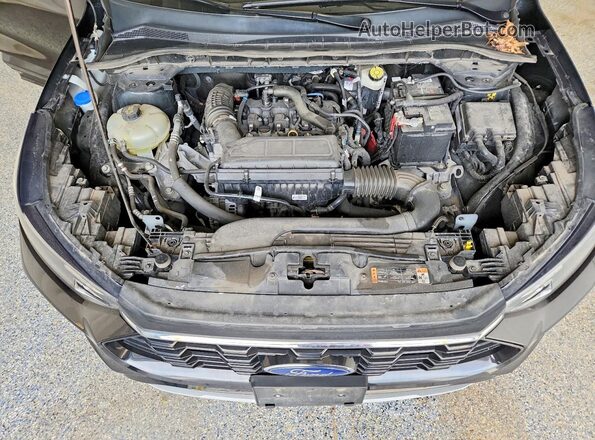 1FMCU0MN0PUA00554 2023 FORD ESCAPE Черный Вид задней части салона