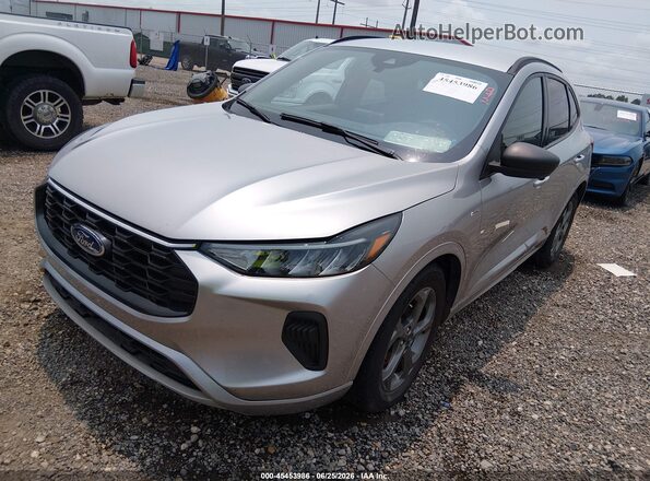 1FMCU0MN0RUA06955 2024 FORD ESCAPE Silver Przód lewy