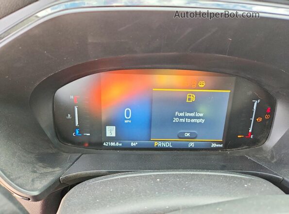 1FMCU0MN0RUB33415 2024 FORD ESCAPE Gray Vista del cuadro de instrumentos