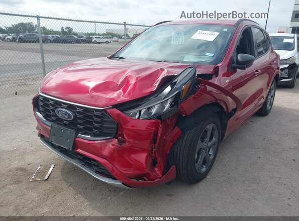 1FMCU0MN0RUB41546 2024 FORD ESCAPE Red Widok z przodu