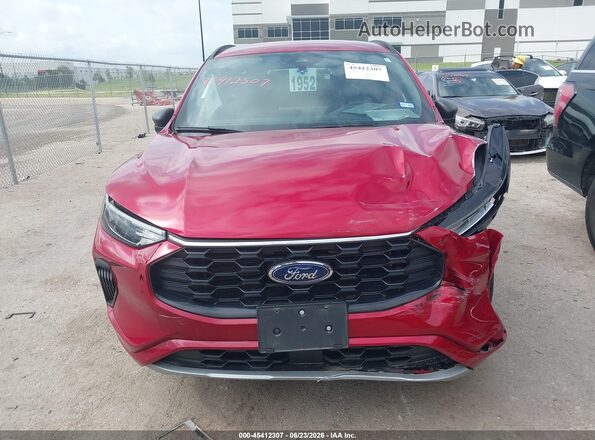 1FMCU0MN0RUB41546 2024 FORD ESCAPE Red Widok zestawu wskaźników