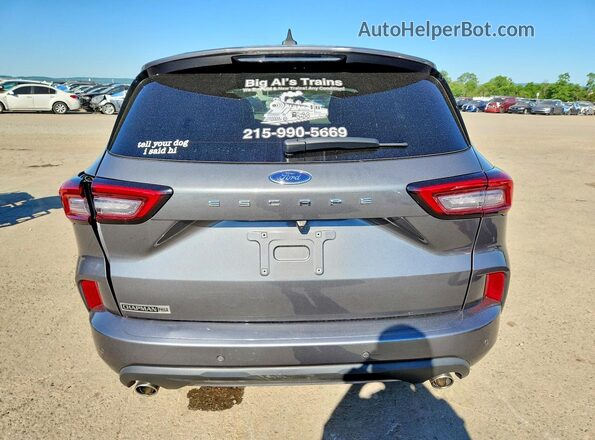 1FMCU0MN1PUB10576 2023 FORD ESCAPE Gray Հետևի տեսք