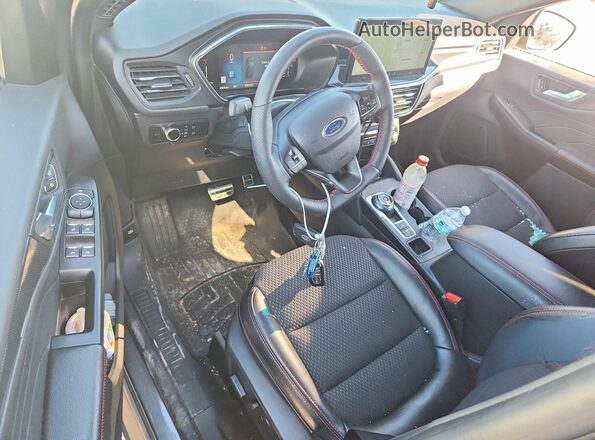 1FMCU0MN2RUA68552 2024 FORD ESCAPE Gray Dashboard view