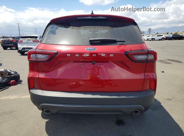 1FMCU0MN2SUB34927 2025 FORD ESCAPE Red უკანა ხედი