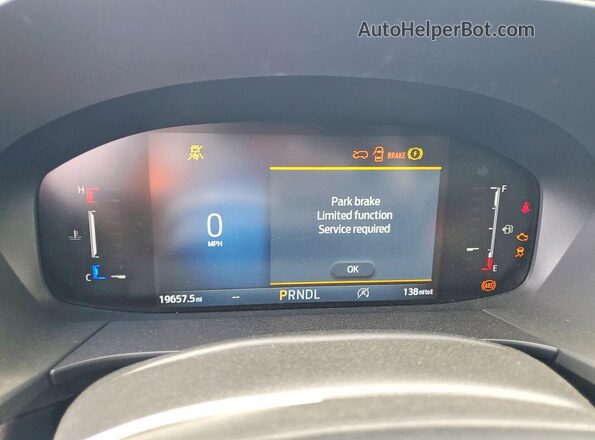 1FMCU0MN2SUB34927 2025 FORD ESCAPE Red ხელსაწყოთა პანელის ხედი