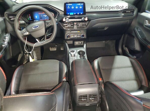 1FMCU0MN2TUA10027 2026 FORD ESCAPE Gray Dashboard view