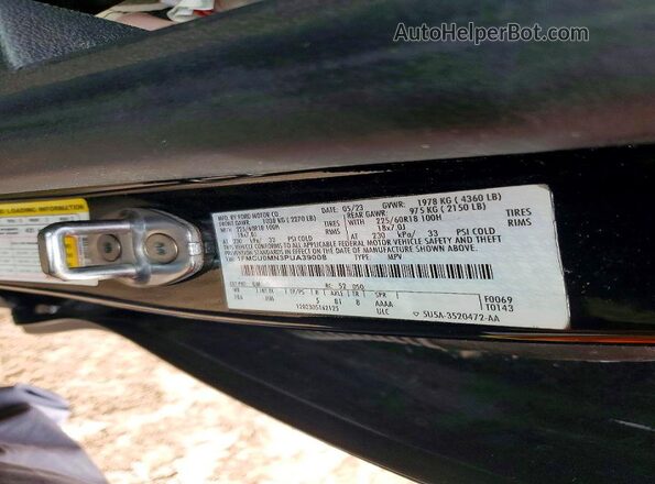 1FMCU0MN3PUA39008 2023 FORD ESCAPE Black 