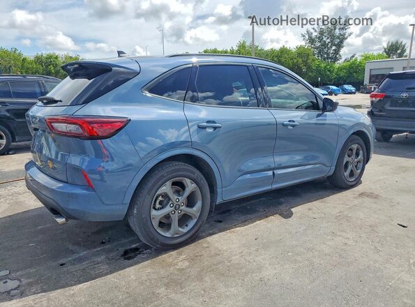 1FMCU0MN3RUB58373 2024 FORD ESCAPE Синий Задняя правая четверть