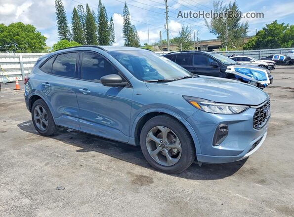 1FMCU0MN3RUB58373 2024 FORD ESCAPE Синий Передняя правая четверть