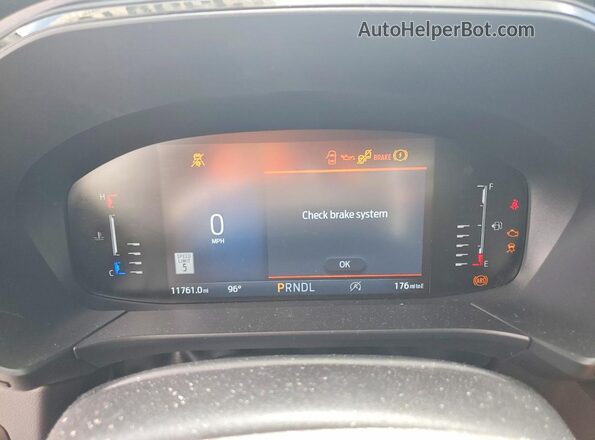 1FMCU0MN3RUB58373 2024 FORD ESCAPE Синий Вид щитка приборов