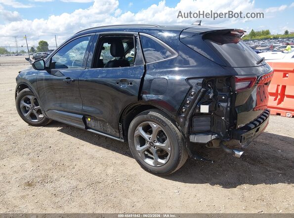 1FMCU0MN6PUB33867 2023 FORD ESCAPE Black უკანა მარცხენა