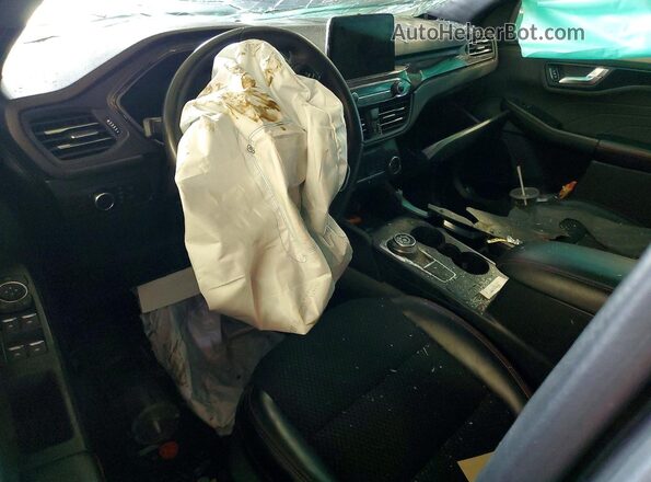 1FMCU0MN7PUA28299 2023 FORD ESCAPE Серый Вид панели приборов