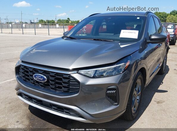 1FMCU0MN8PUB18609 2023 FORD ESCAPE Серый Передняя левая четверть