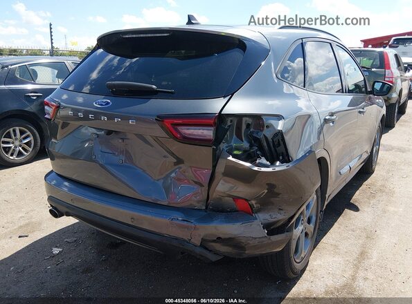 1FMCU0MN8PUB18609 2023 FORD ESCAPE Серый Задняя правая четверть