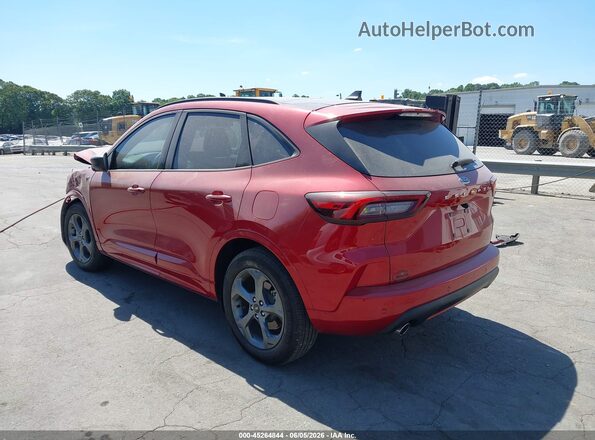 1FMCU0MN8PUB19288 2023 FORD ESCAPE Красный Задняя левая четверть