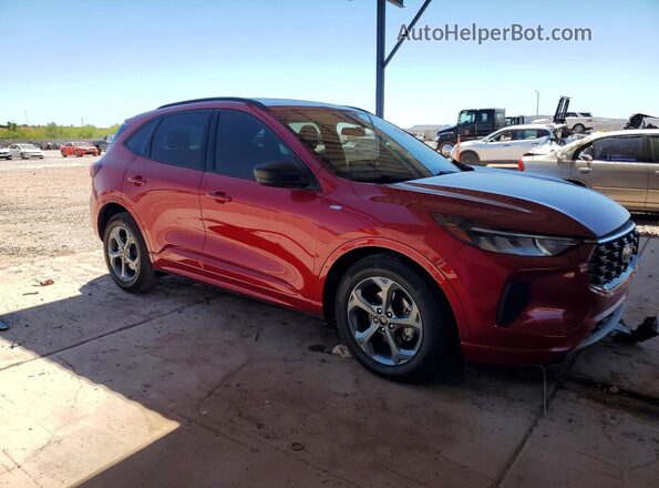 1FMCU0MN9PUA89735 2023 FORD ESCAPE Красный Передняя правая четверть
