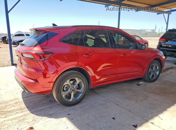 1FMCU0MN9PUA89735 2023 FORD ESCAPE Красный Задняя правая четверть