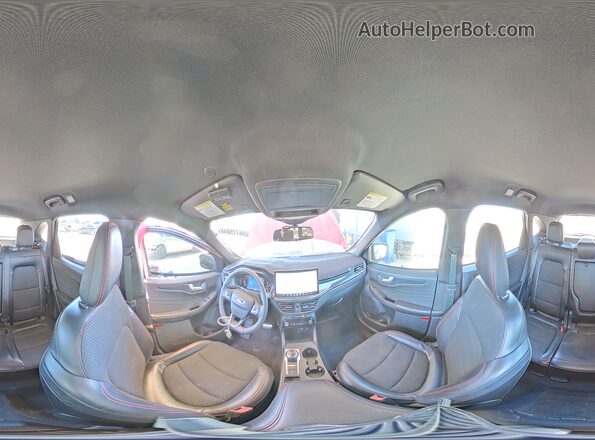 1FMCU0MN9PUA89735 2023 FORD ESCAPE Красный Панорамный вид салона 360°