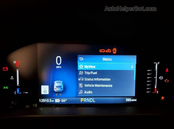 1FMCU0MZ1PUA29256 2023 FORD ESCAPE Blue Widok zestawu wskaźników
