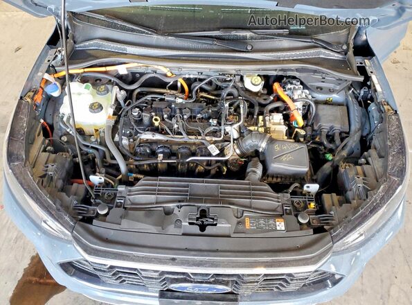 1FMCU0MZ1PUA29256 2023 FORD ESCAPE Blue Widok komory silnika
