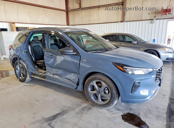 1FMCU0MZ1PUA29256 2023 FORD ESCAPE Blue Przód prawy