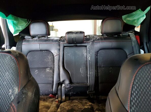 1FMCU0MZ1PUA29256 2023 FORD ESCAPE Blue Widok tylnych siedzeń