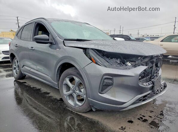 1FMCU0MZ8RUB20155 2024 FORD ESCAPE Gray Przód prawy