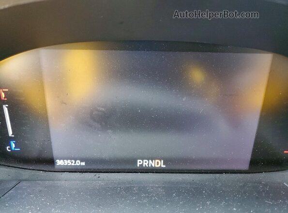 1FMCU0MZ8RUB20155 2024 FORD ESCAPE Gray Widok zestawu wskaźników
