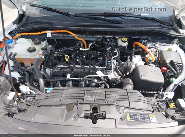 1FMCU0MZ9SUB23927 2025 FORD ESCAPE Белый Вид сзади