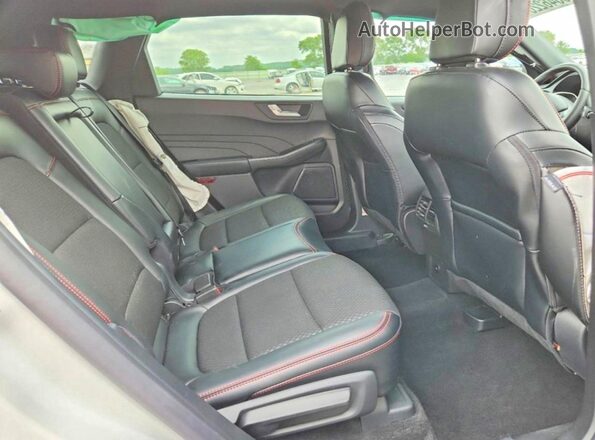 1FMCU0MZXSUA78853 2025 FORD ESCAPE White Widok wnętrza z tyłu