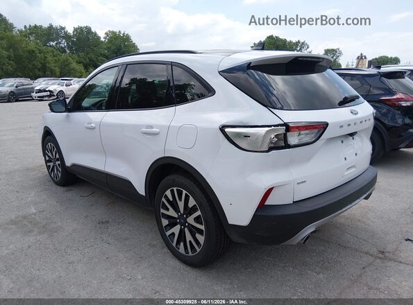 1FMCU9BZ0LUC08597 2020 FORD ESCAPE HYBRID SE SPO White Rear left