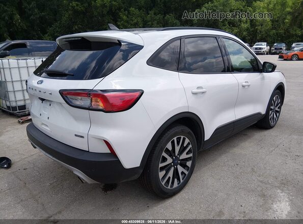 1FMCU9BZ0LUC08597 2020 FORD ESCAPE HYBRID SE SPO White Rear right