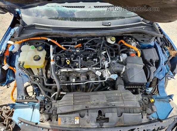 1FMCU9BZ2LUC49944 2020 FORD ESCAPE Blue Widok komory silnika