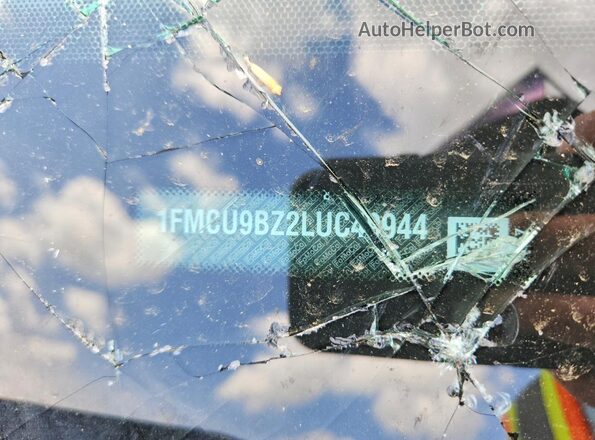 1FMCU9BZ2LUC49944 2020 FORD ESCAPE Blue Widok wnętrza 360 stopni