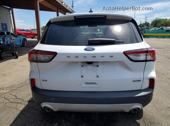 1FMCU9BZ3MUA17869 2021 FORD ESCAPE White უკანა ხედი