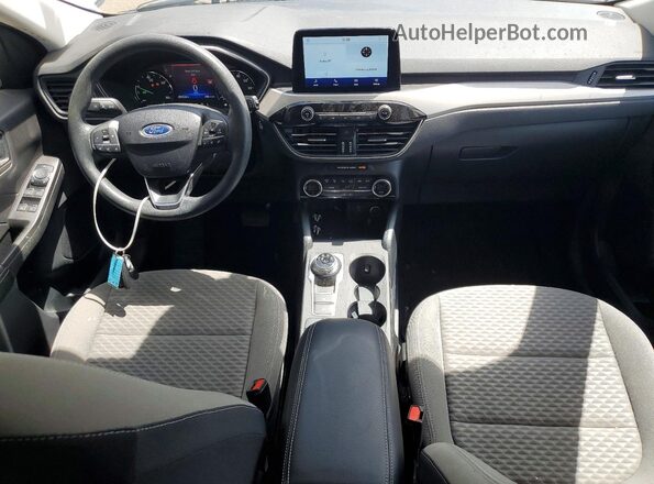 1FMCU9BZ3MUA17869 2021 FORD ESCAPE White წინა პანელის ხედი