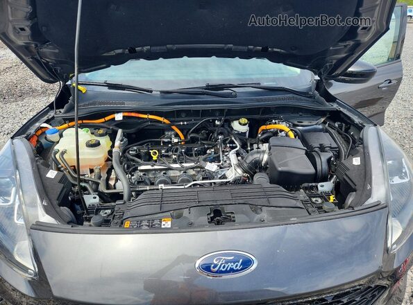 1FMCU9BZ4LUB62725 2020 FORD ESCAPE Gray Widok wnętrza z tyłu