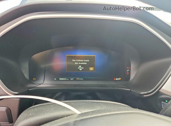 1FMCU9BZ4LUB62725 2020 FORD ESCAPE Gray Widok zestawu wskaźników