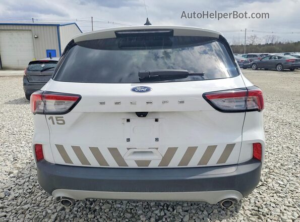 1FMCU9BZ7MUA74009 2021 FORD ESCAPE White უკანა ხედი