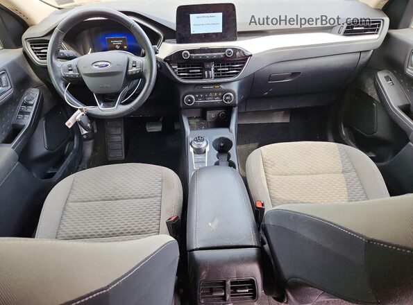 1FMCU9BZ8LUB72707 2020 FORD ESCAPE Gray Vista del salpicadero