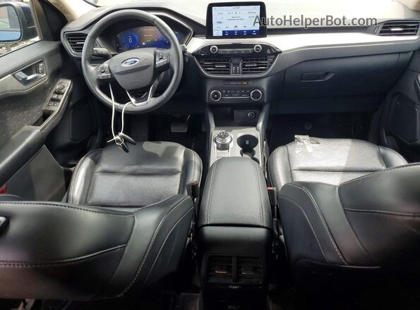 1FMCU9BZ9LUA49899 2020 FORD ESCAPE Blue წინა პანელის ხედი
