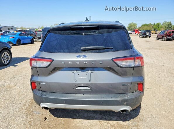 1FMCU9CZ2MUA51638 2021 FORD ESCAPE Gray Հետևի տեսք