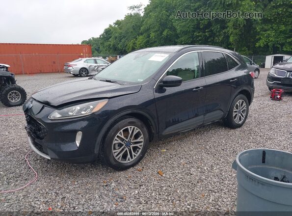 1FMCU9CZ3MUB19087 2021 FORD ESCAPE Black Передня ліва чверть