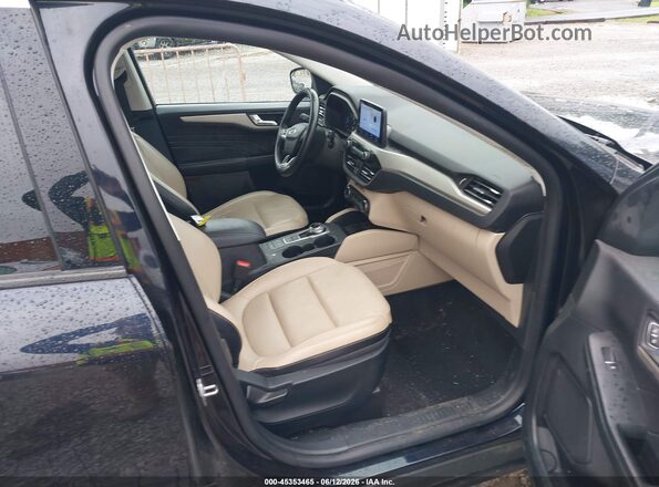 1FMCU9CZ3MUB19087 2021 FORD ESCAPE Black Вид салону спереду