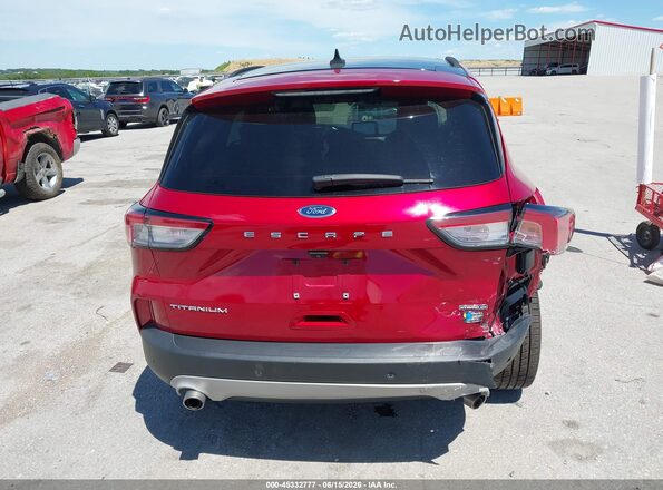 1FMCU9DZ1LUC52475 2020 FORD ESCAPE Red Vista frontal