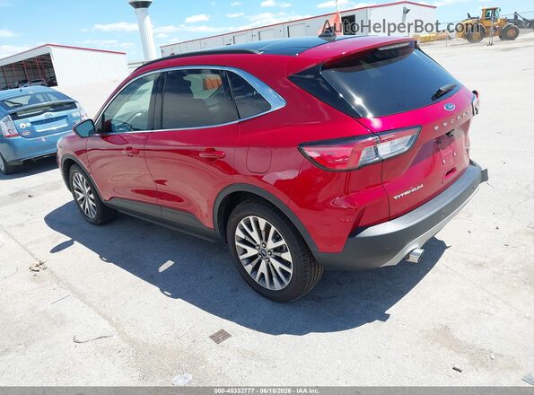 1FMCU9DZ1LUC52475 2020 FORD ESCAPE Red Trasero izquierdo