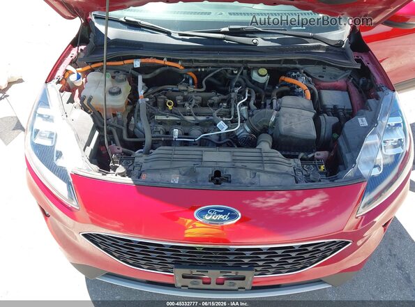 1FMCU9DZ1LUC52475 2020 FORD ESCAPE Red Vista trasera