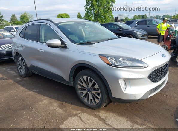 1FMCU9DZ3LUB01069 2020 FORD ESCAPE Silver Вид задньої частини салону