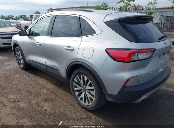 1FMCU9DZ3LUB01069 2020 FORD ESCAPE Silver Задня ліва чверть